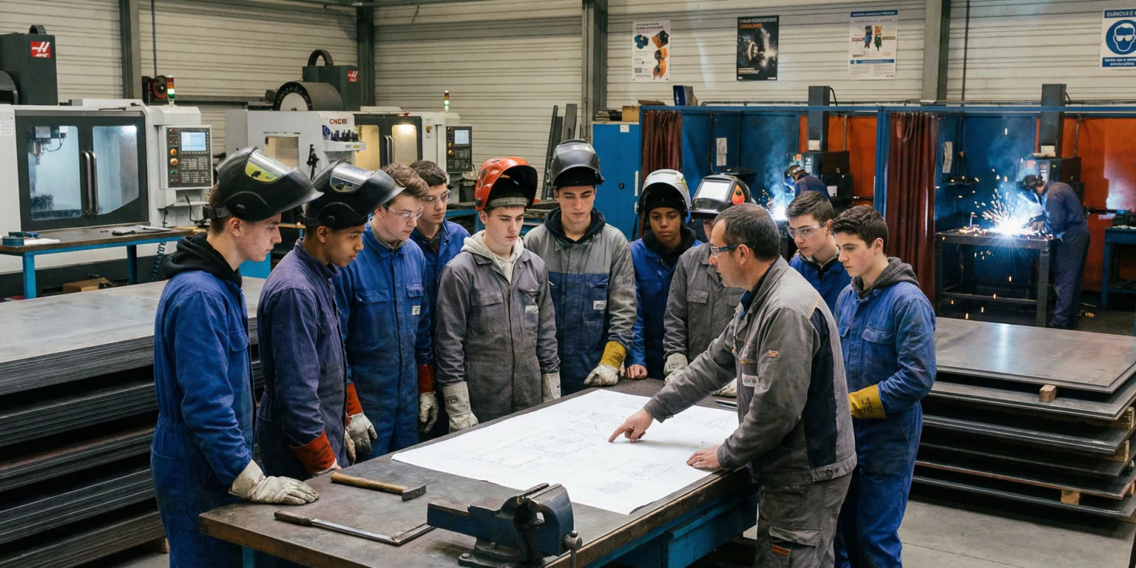 Programme Bac Pro TCI en Première : Matières, Ateliers Chauffage et Stages