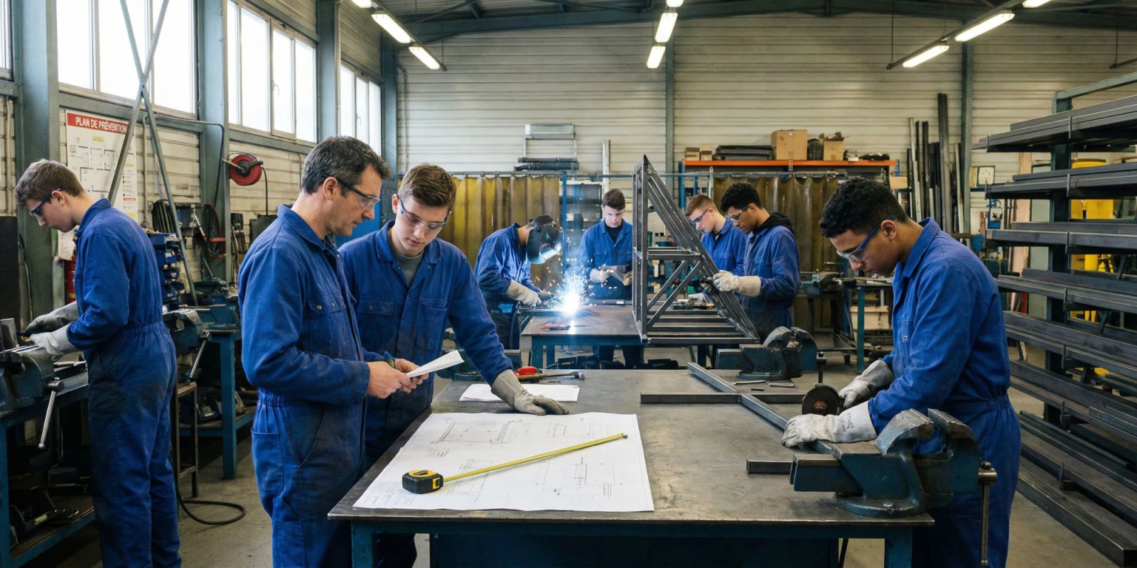 Projets Pratiques en Métal : Réussir tes Évaluations en Bac Pro TCI